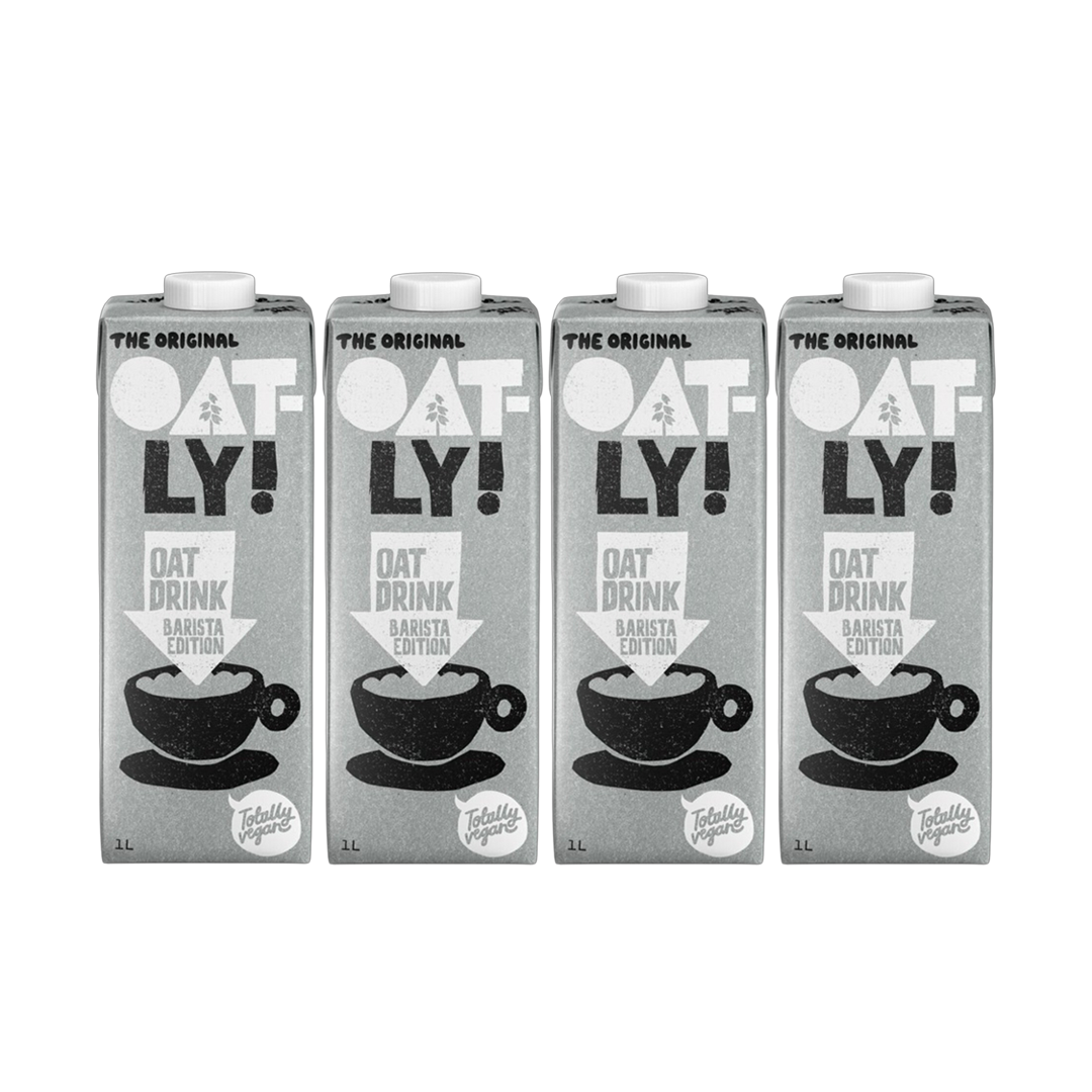 Oatly Oat Milk - Barista Edition - 1L (Four Pack)