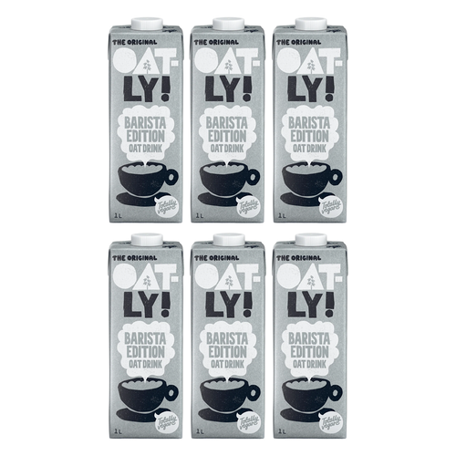 Oatly Oat Milk - Barista Edition - 1L (Six - Pack)