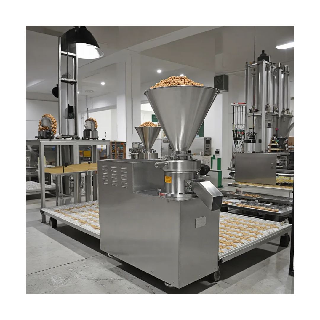 Emulsifying Colloid Mill Machine - Peanut, Garlic, Ginger & Tomato Paste