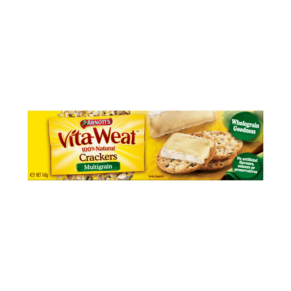 Arnott's Multigrain Vita-Weat Crackers - 140g