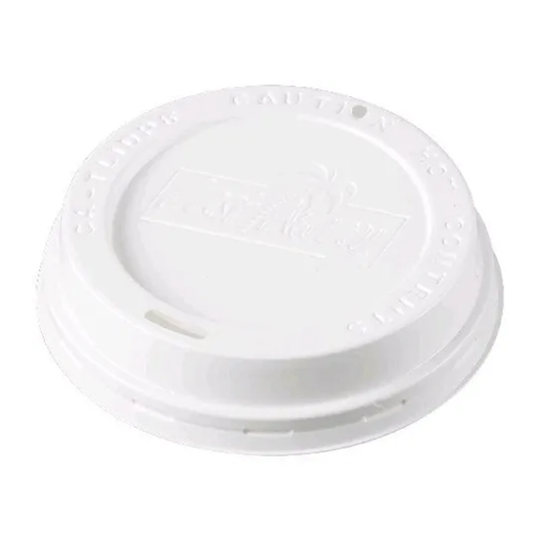 8oz Sipper Lid White PP  - 1000 pcs