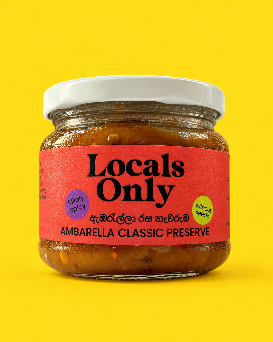 Locals Only - Ambarella Classic Preserve – Without Seeds - 250g
