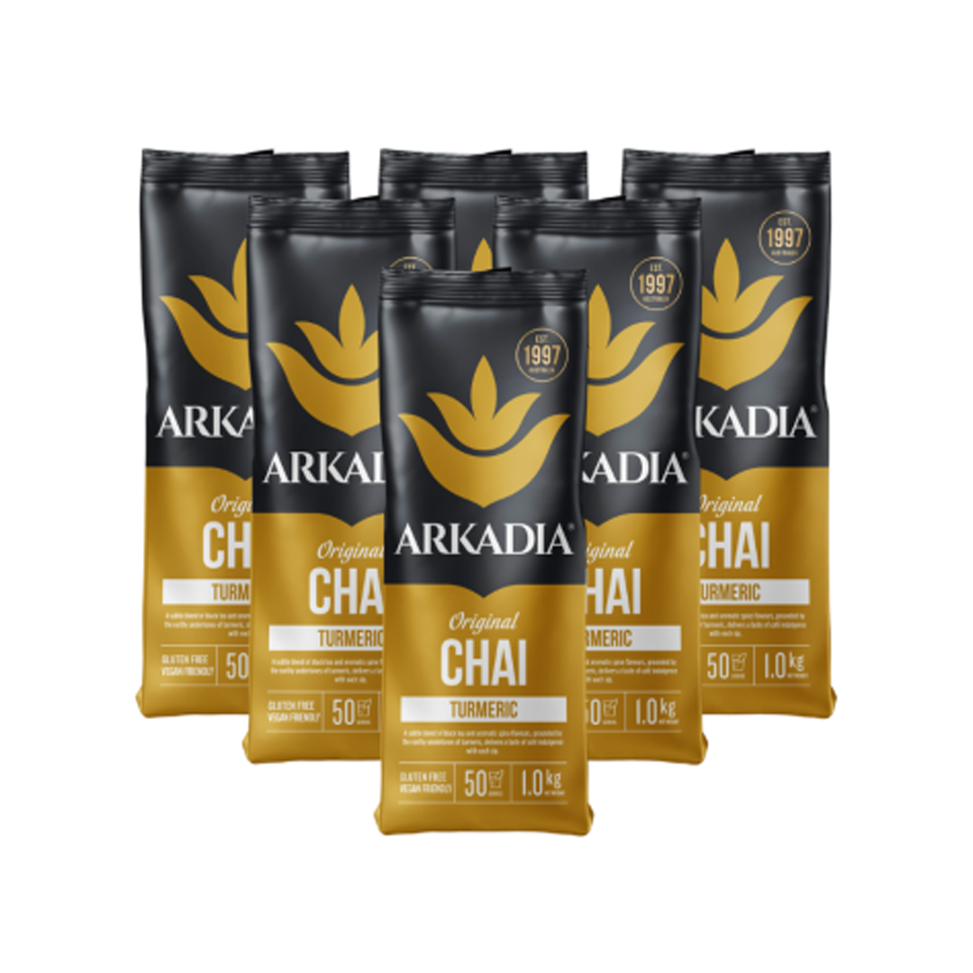 Arkadia Chai Tea Turmeric (6x1kg)