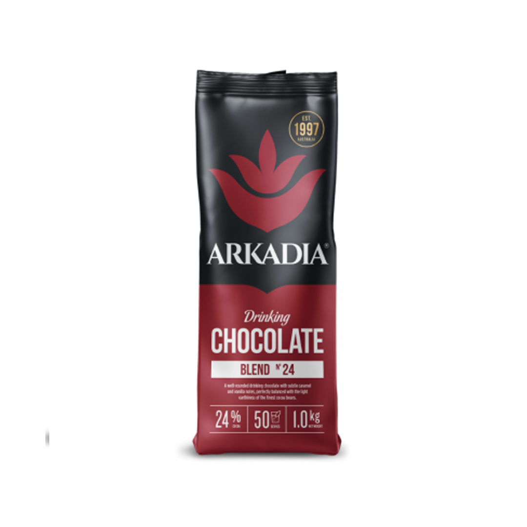 Arkadia Drinking Chocolate 24% (12x1kg)