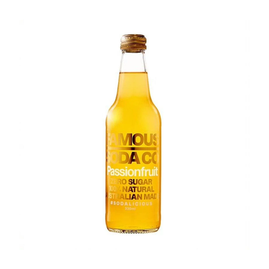 Famous Soda - Passionfruit 12 X 330ml