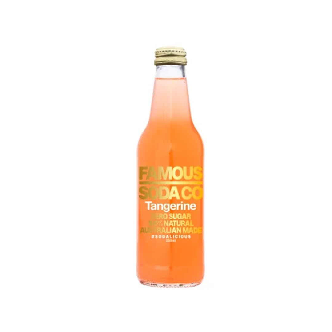 Famous Soda - Tangerine 12 X 330ml