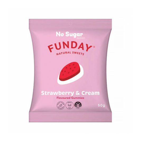 Funday Strawberry & Cream 12 x 50g