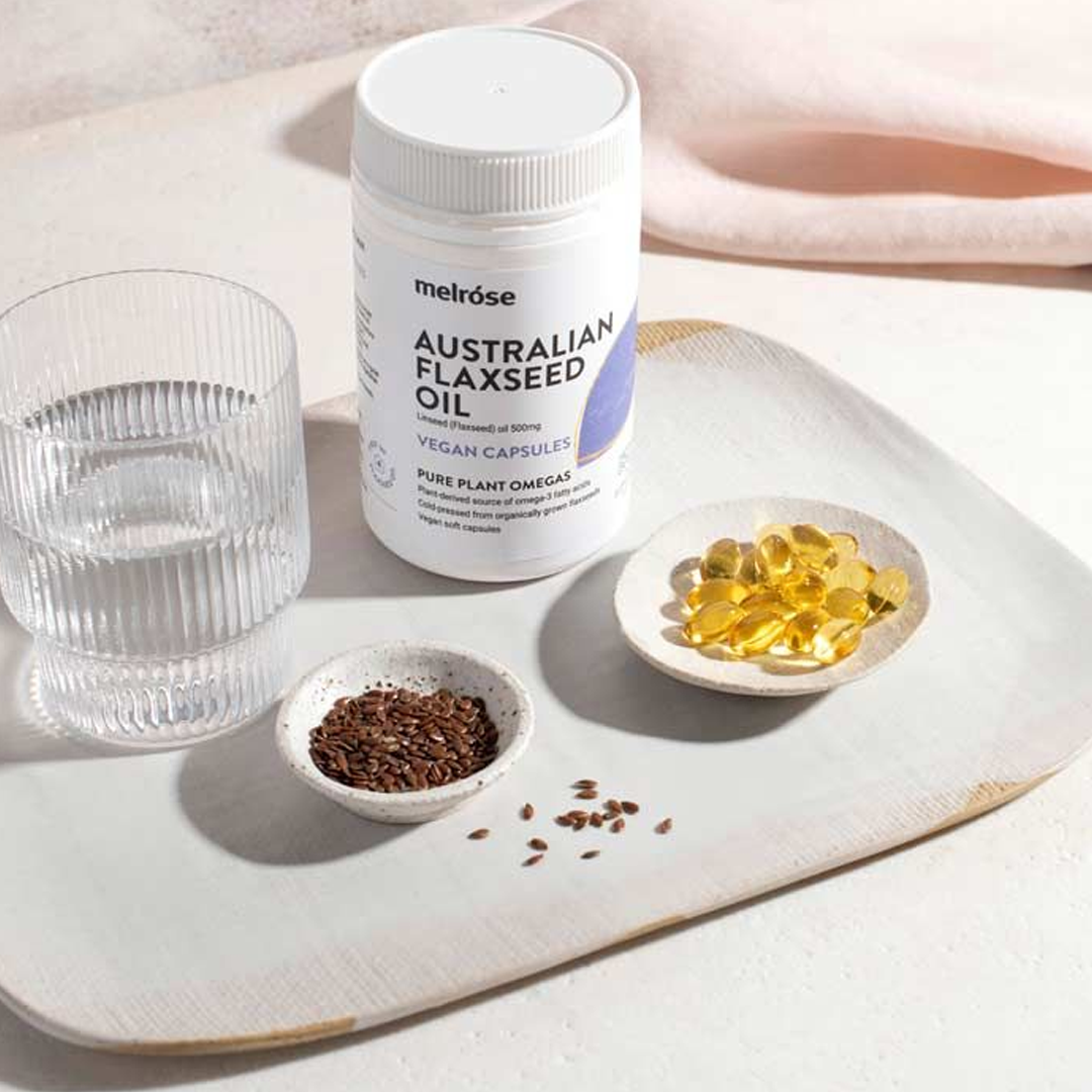 Melrose - Australian Flaxseed Oil Capsules - 500mg
