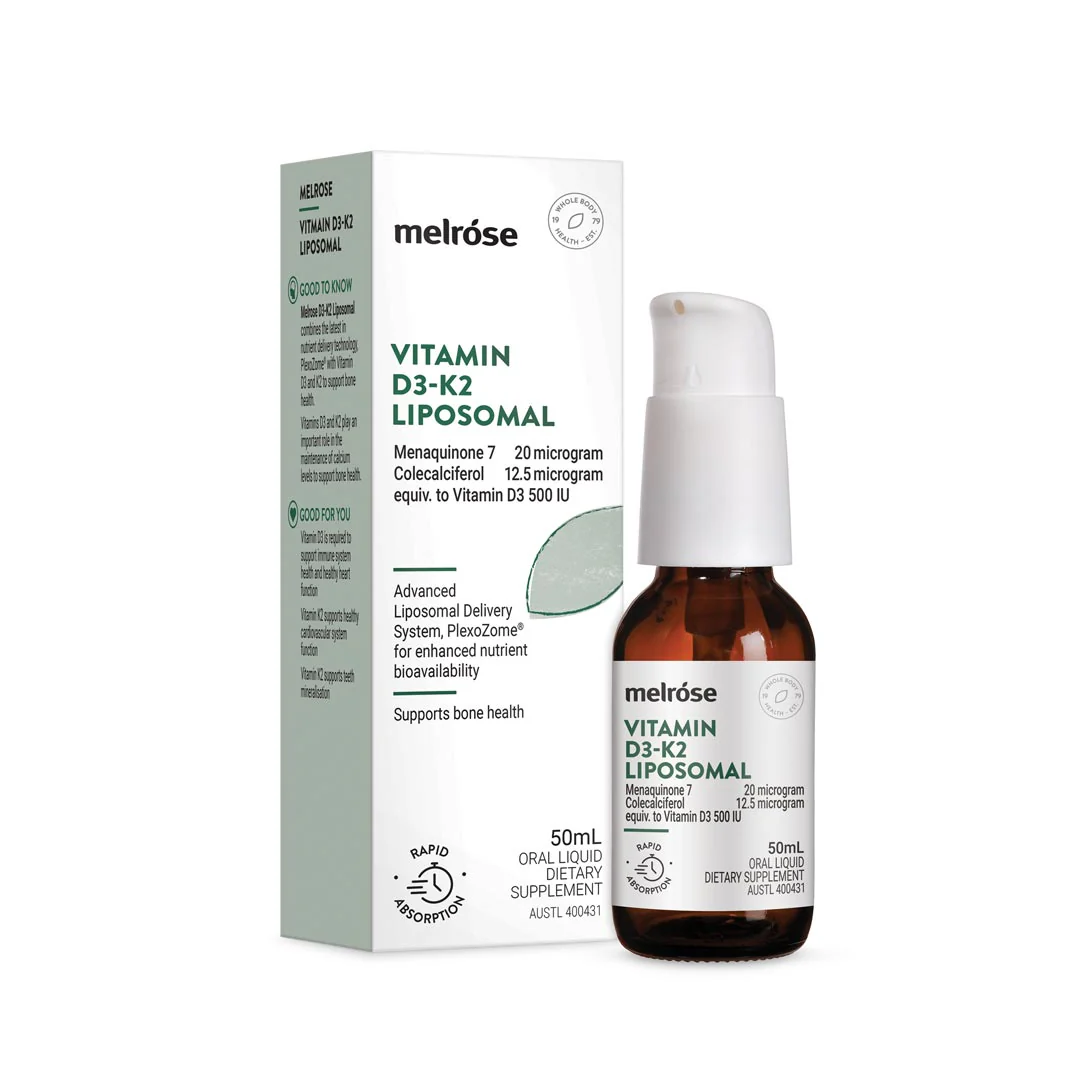 Melrose - Liposomal Vitamin D3-k2 - 50ml