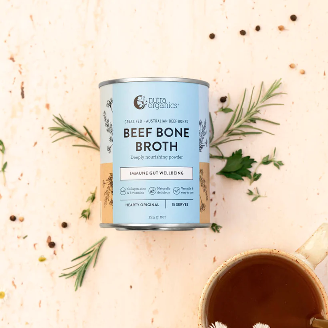 Nutra Organics - Beef Bone Broth Hearty Original - 125g