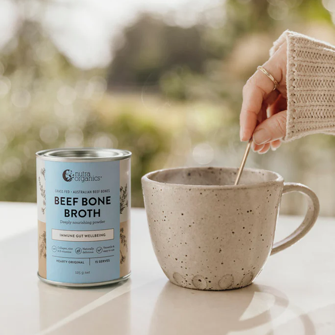 Nutra Organics - Beef Bone Broth Hearty Original - 125g