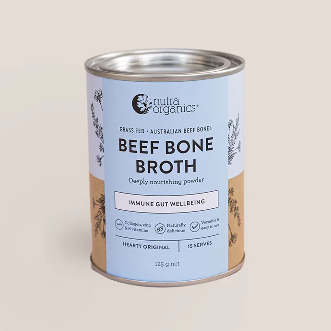 Nutra Organics - Beef Bone Broth Hearty Original - 125g