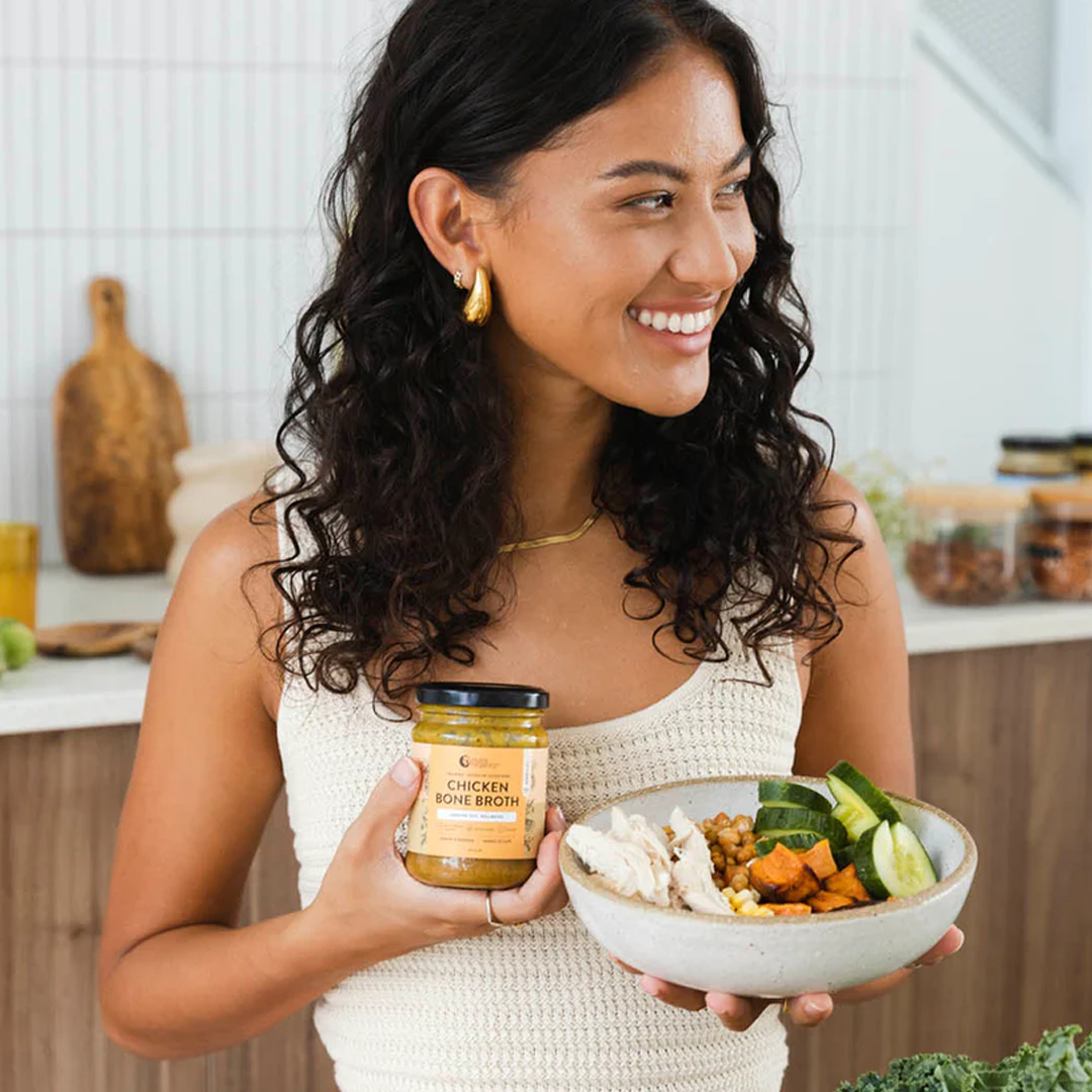 Nutra Organics - Chicken Bone Broth Concentrate Lemon & Paprika - 250g