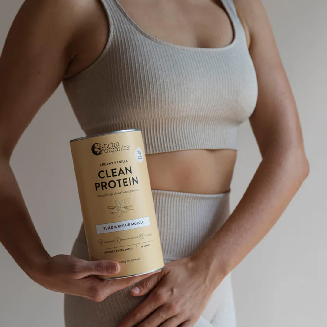 Nutra Organics - Clean Protein Creamy Vanilla - 500g