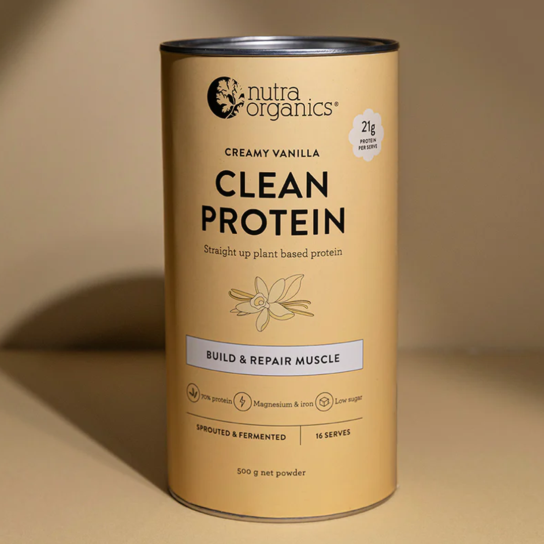 Nutra Organics - Clean Protein Creamy Vanilla - 500g