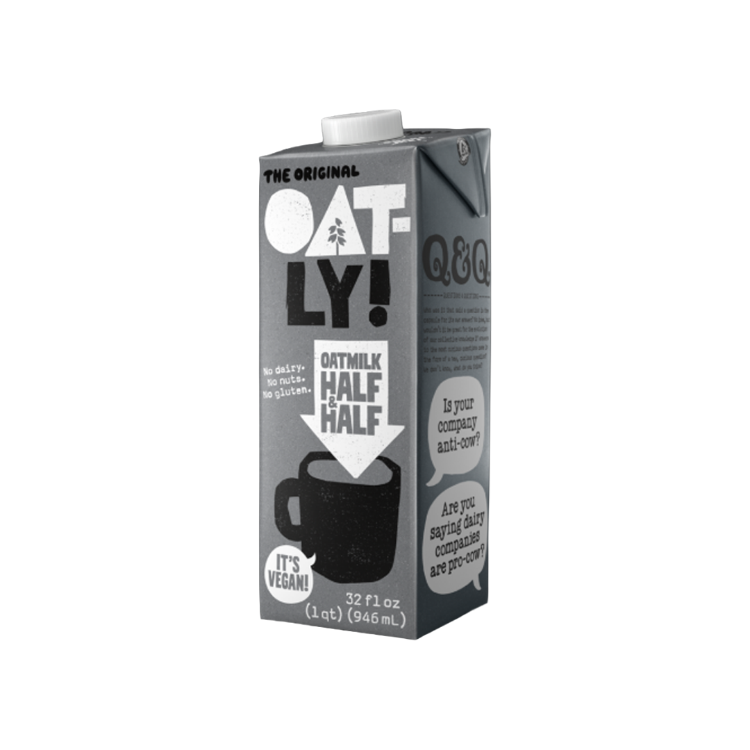 Oatly Oat Milk Half & Half – 1L