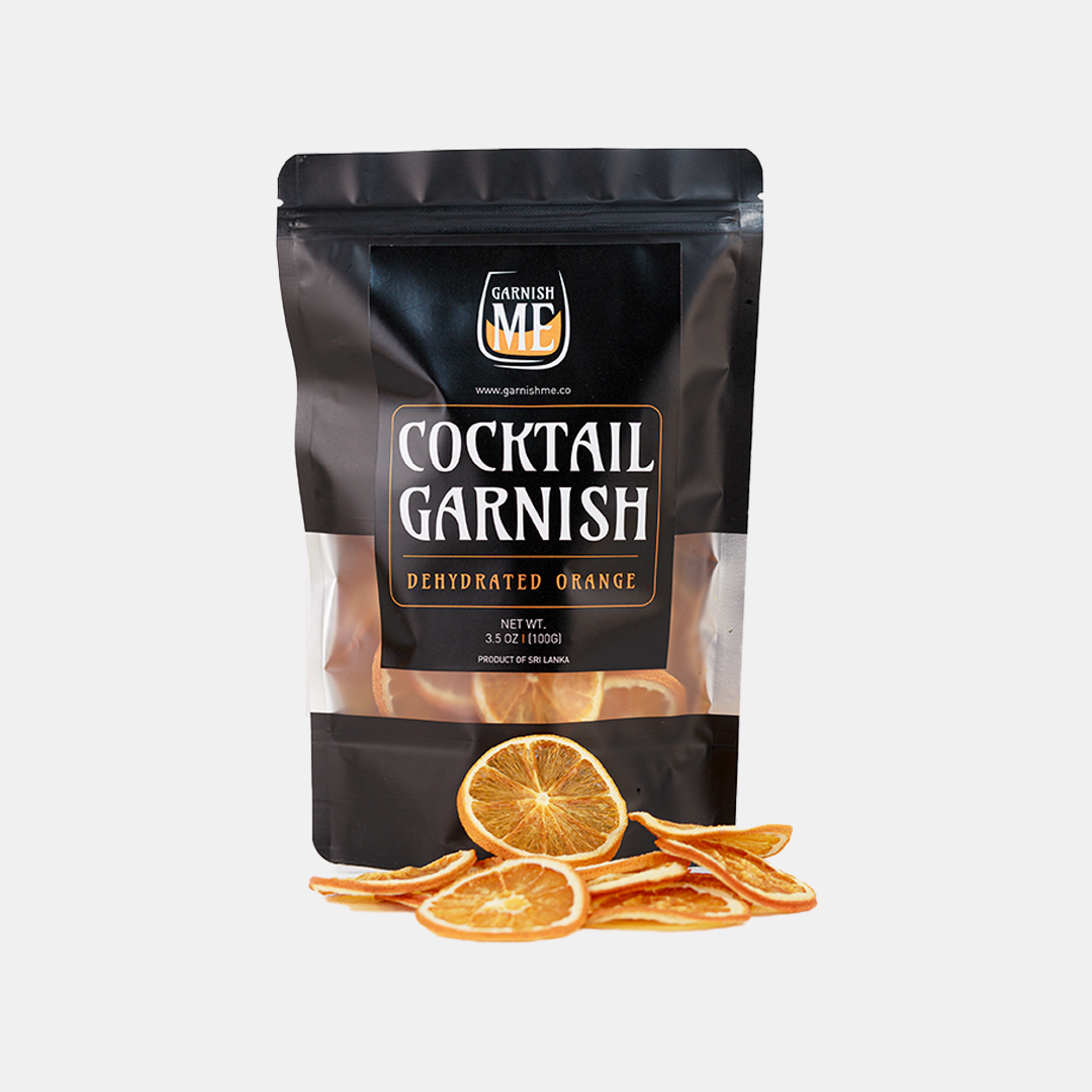 Cocktail Garnish - Dehydrated Orange - 25 Slices