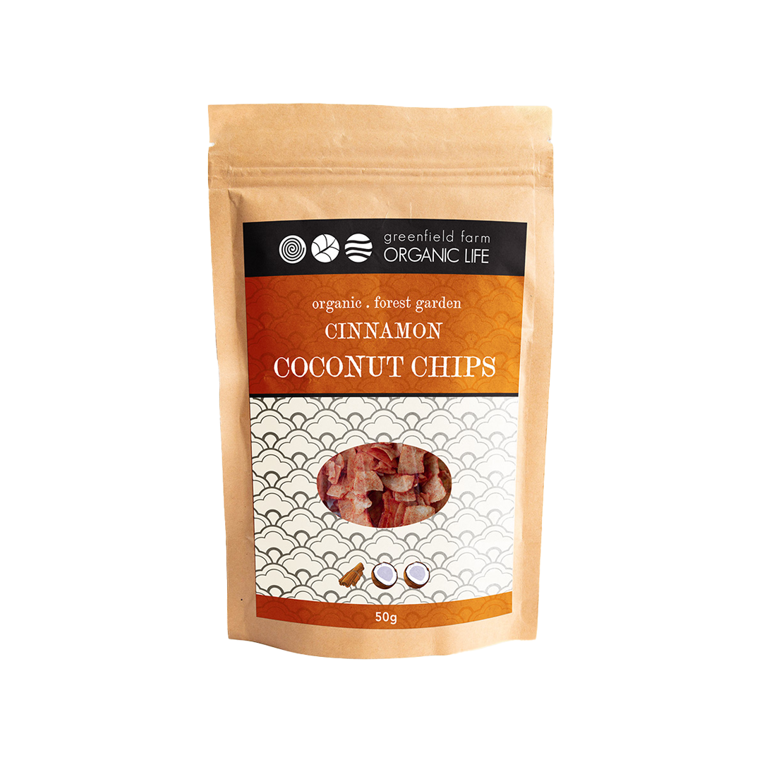 Organic Life - Coconut chips with Cinnamon - 50g