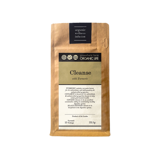 Organic Life - Cleanse With Turmeric Tea - 22.5G