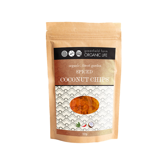 Organic Life - Coconut Chips with Curry Leaves - 50g