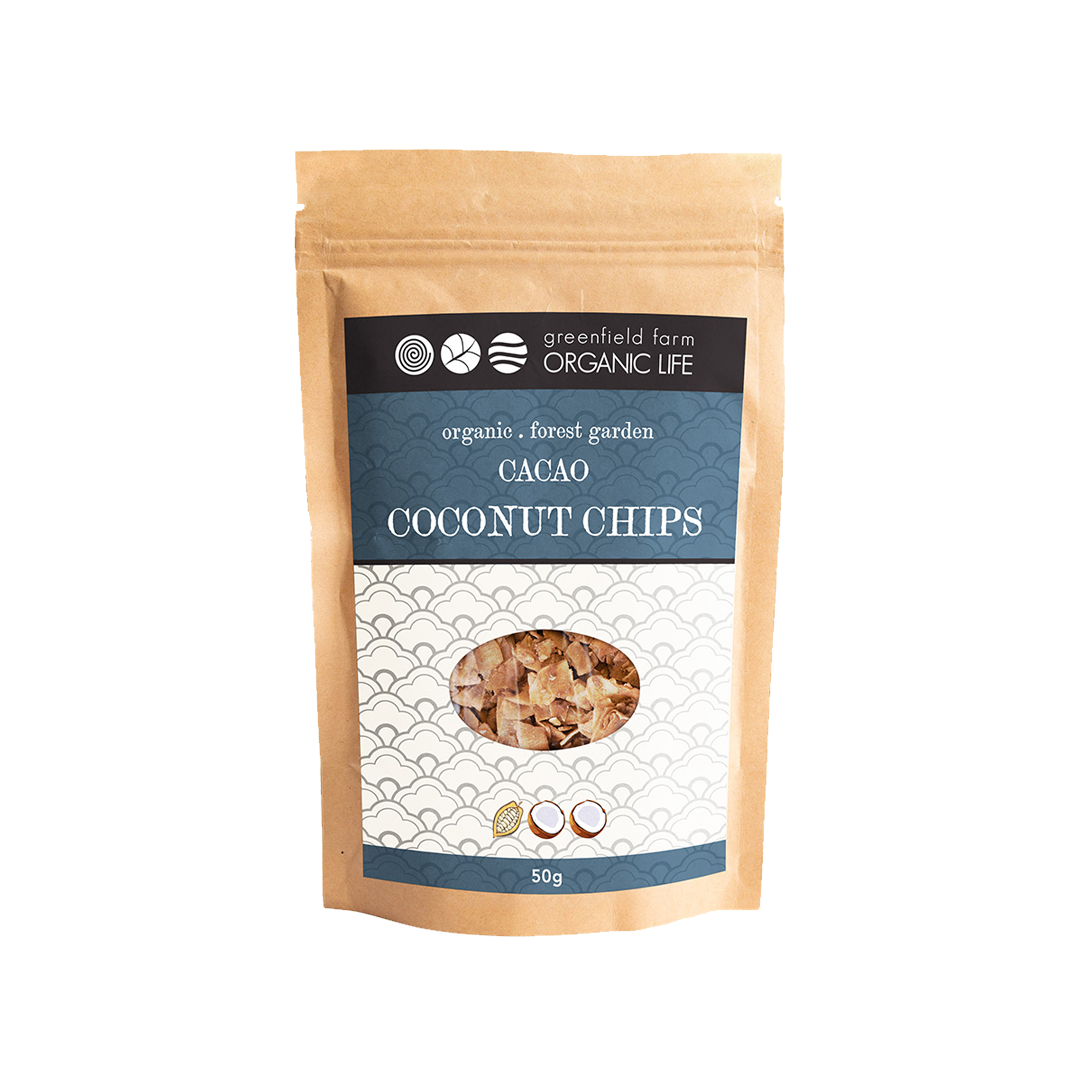Organic Life - Coconut chips with Cocoa - 50g