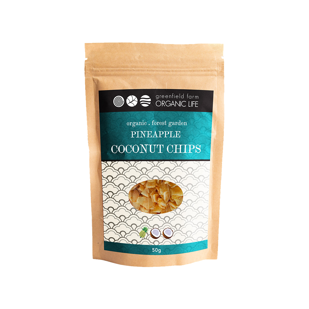 Organic Life - Coconut chips with Pineapple - 50g