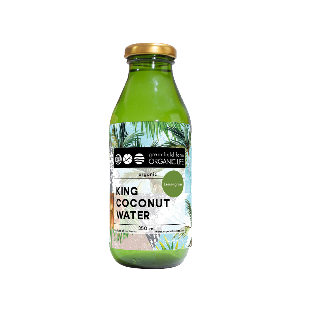 Organic Life - King Coconut Water with Lemongrass - 350ml