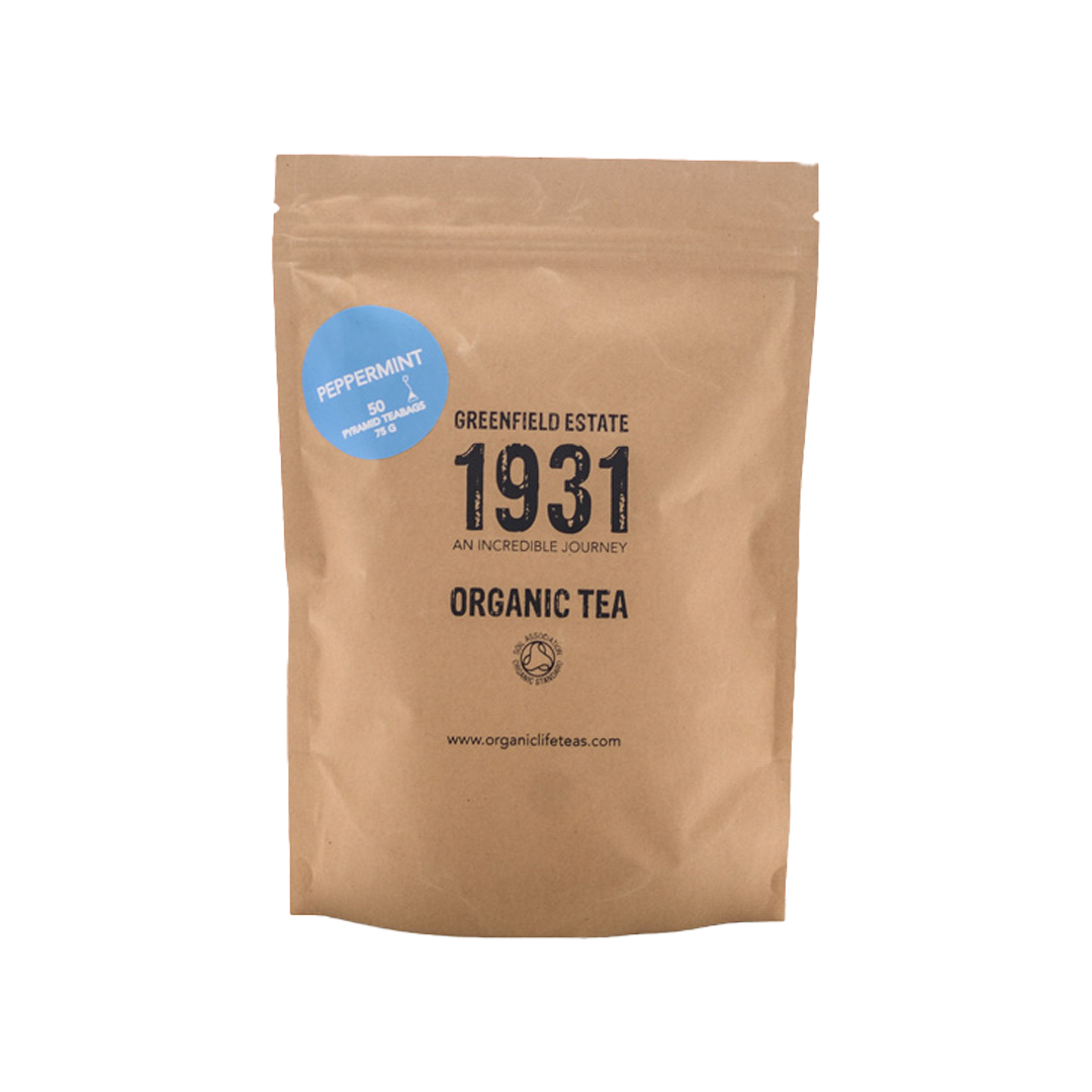 Organic Life - Peppermint Tea 50 Tea Bags - 100g