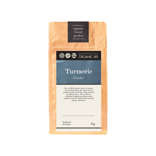 Organic Life - Turmeric Powder - Pouch - 75g