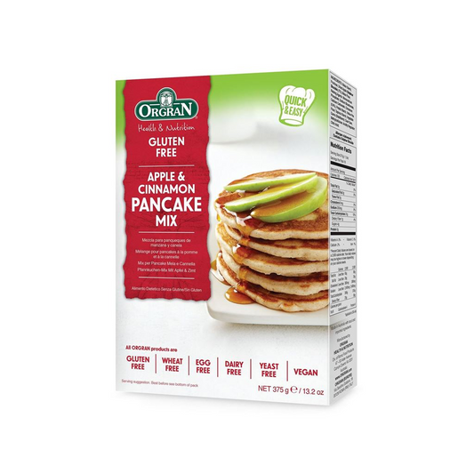 Orgran - Apple & Cinnamon Pancake Mix - 375g