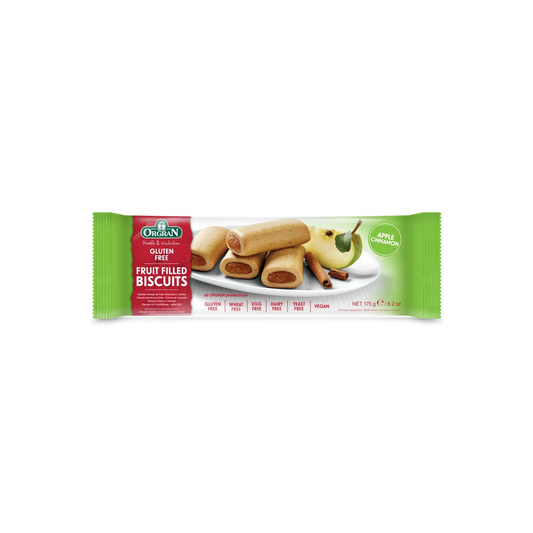 Orgran - Fruit Filled Biscuits Apple & Cinnamon - 175g