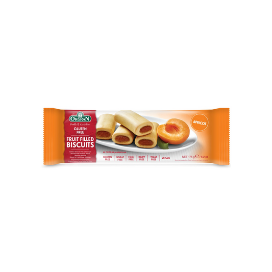 Orgran - Fruit Filled Biscuits Apricot - 175g