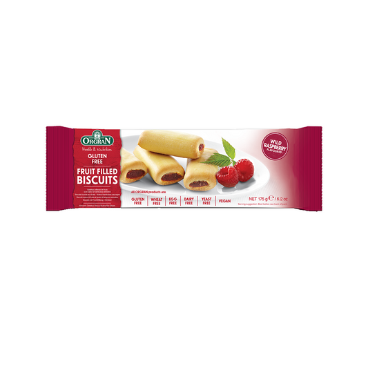 Orgran - Wild Raspberry Fruit Filled Biscuits - 175g