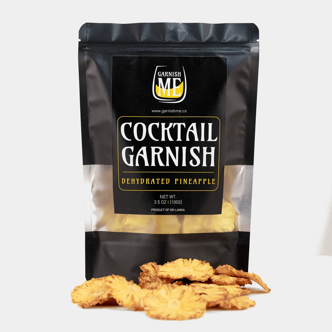 Cocktail Garish - Dehydrated Pineapple - 25 Slices