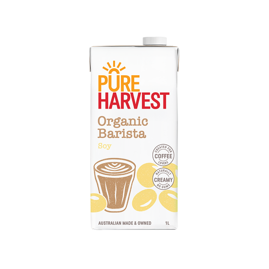 Pure Harvest Organic Barista Soy - 1L