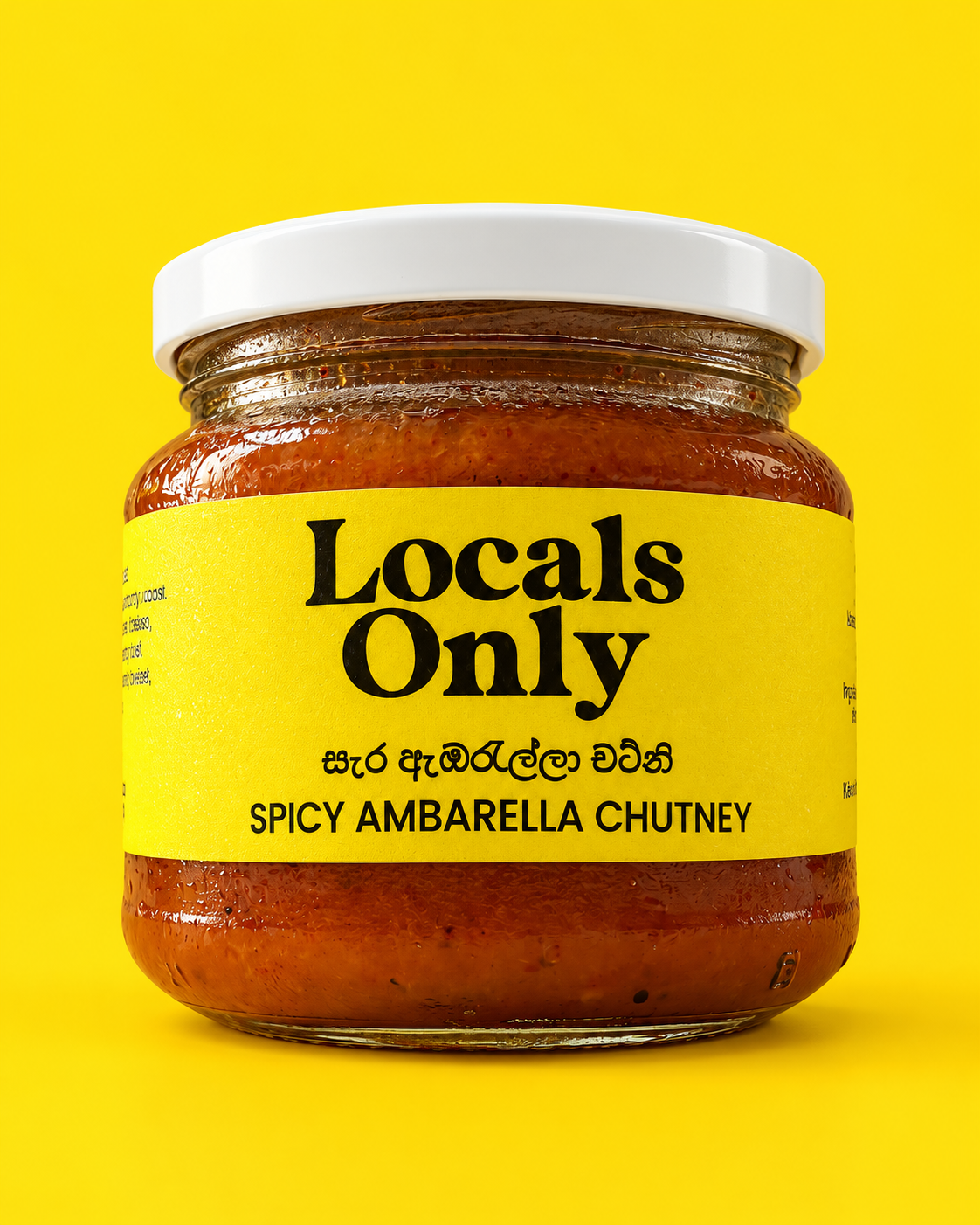 Locals Only - Spicy Ambarella Chutney - 250g