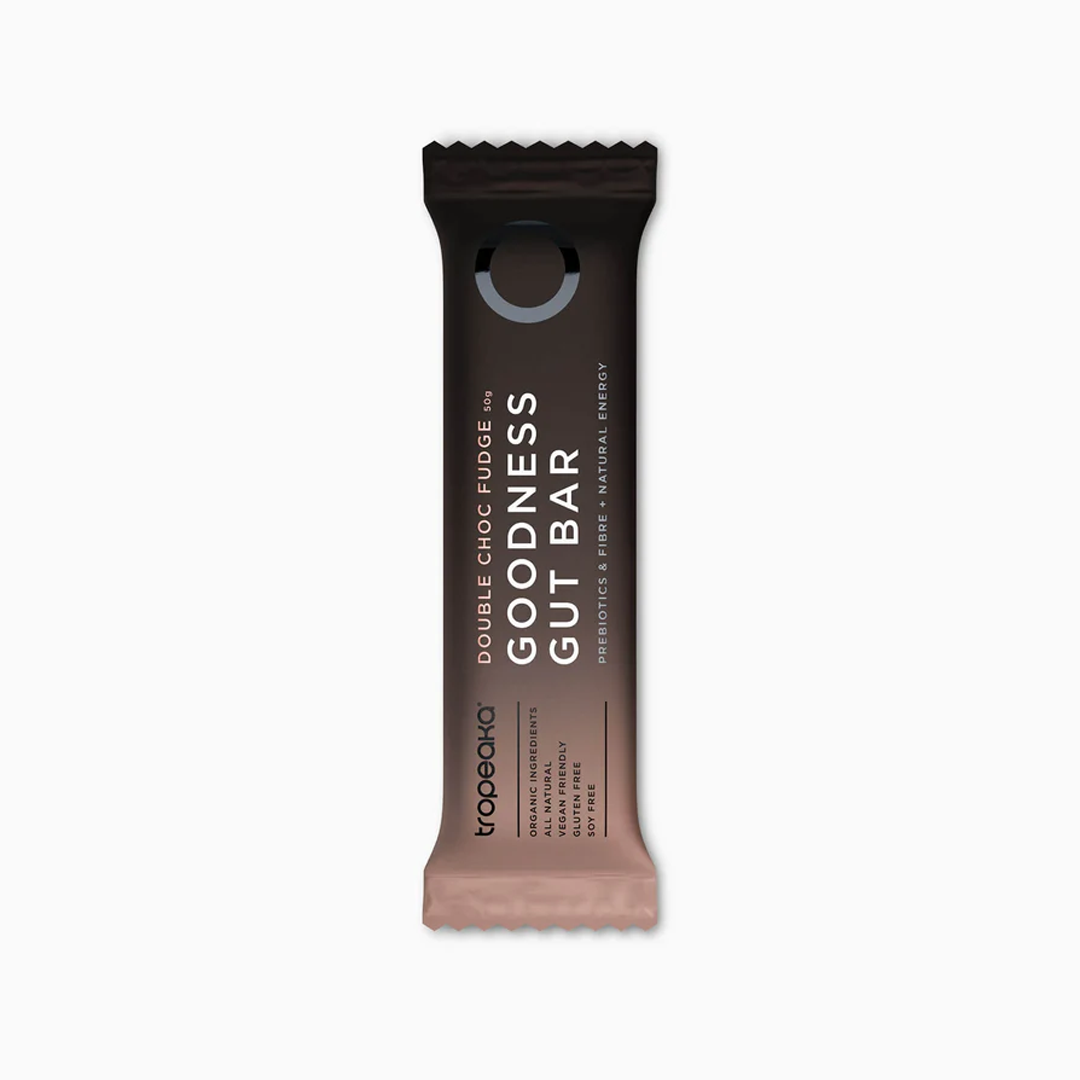 Tropeaka - Goodness Gut Bar - 50g (Double Choc Fudge)