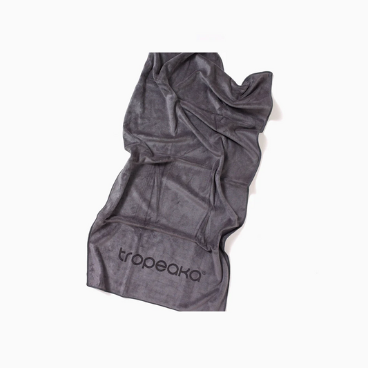 Tropeaka - Microfiber Sports Gym Towel - Grey