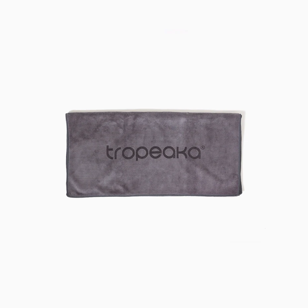 Tropeaka - Microfiber Sports Gym Towel - Grey