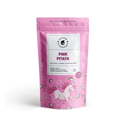 Unicorn Superfoods - 100% Freeze Dried Pink Pitaya Powder - 70g