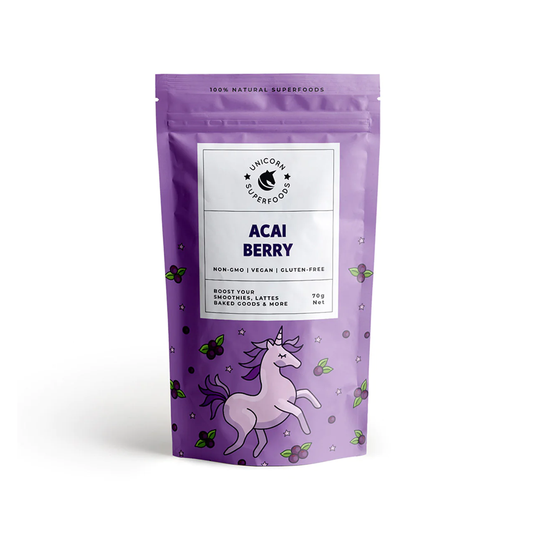 Unicorn Superfoods - Acai Berry Powder - 70g