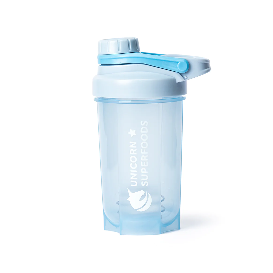 Unicorn Superfoods - Blue Protein Shaker Bottle
