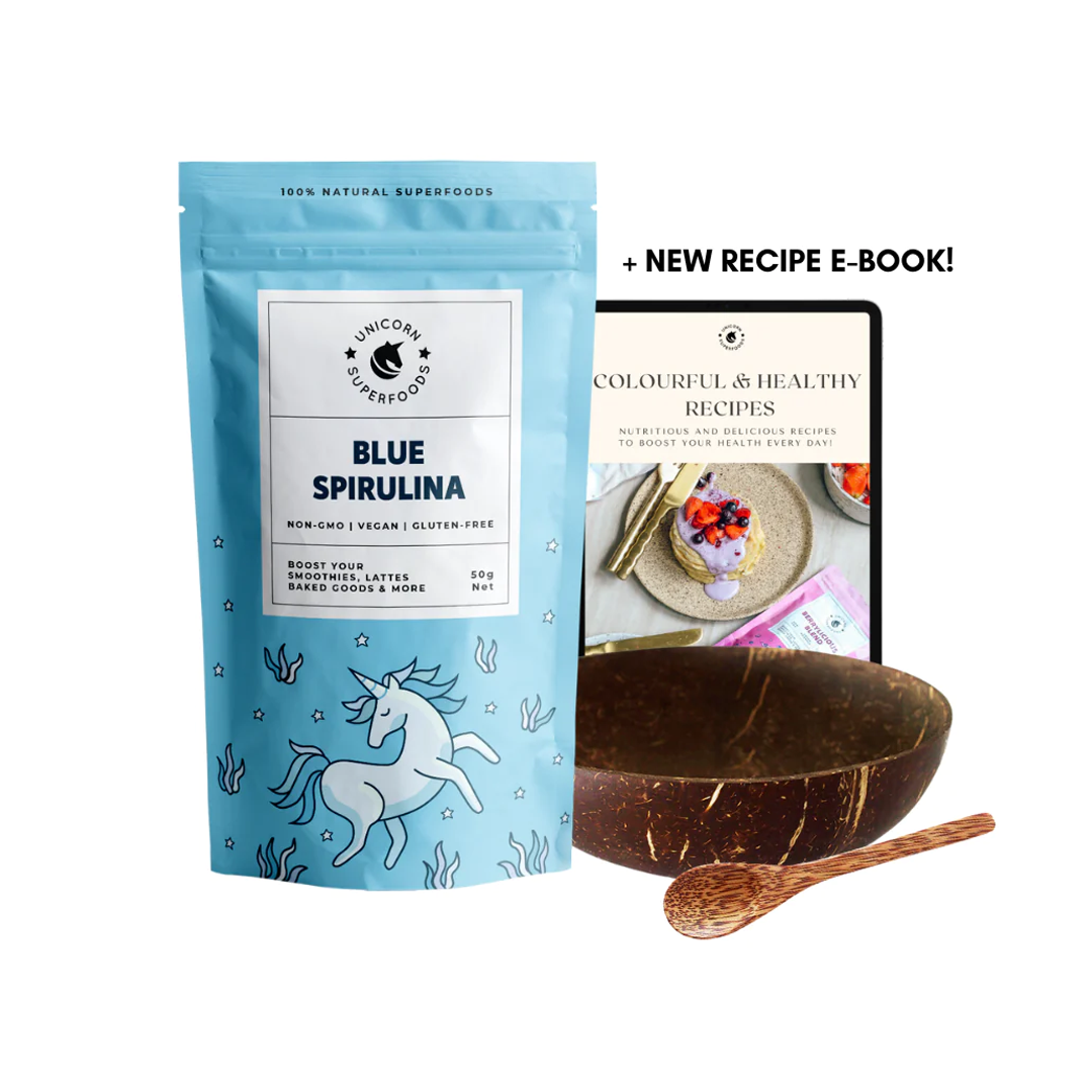 Unicorn Superfoods - Blue Spirulina Kit