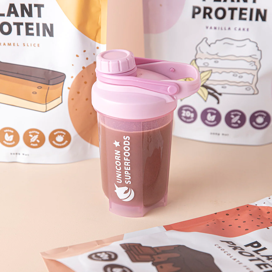 Unicorn Superfoods - Pink Protein Shaker Bottle