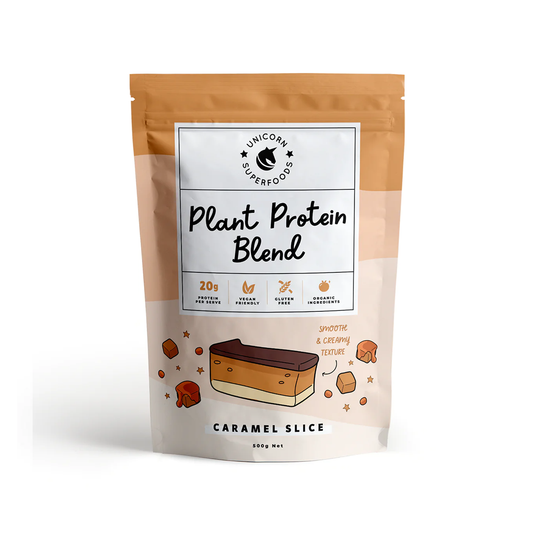 Unicorn Superfoods - Plant Protein Caramel Slice - 500g