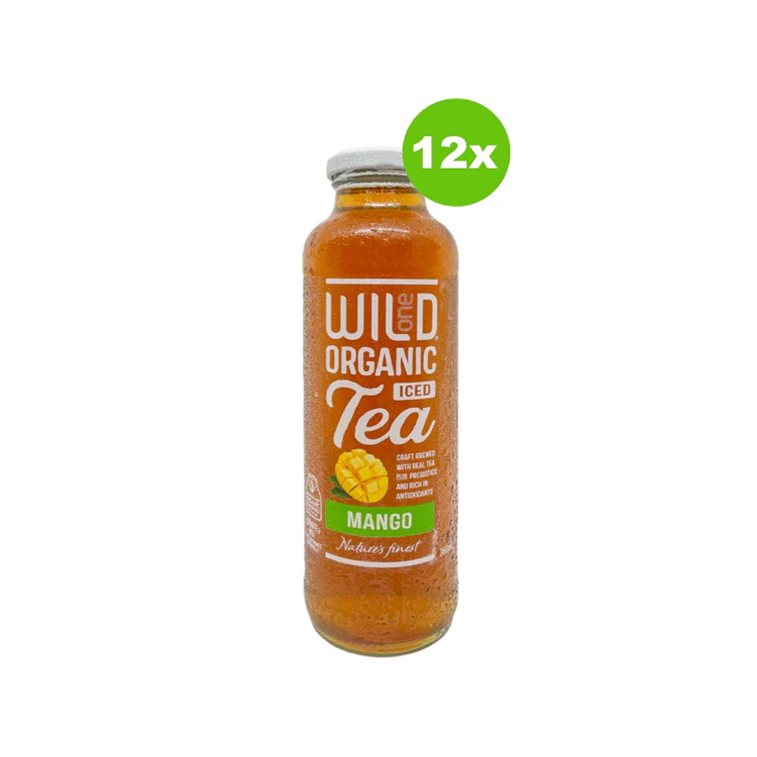 Wild Organic Mango Iced Tea 12 x 360ml