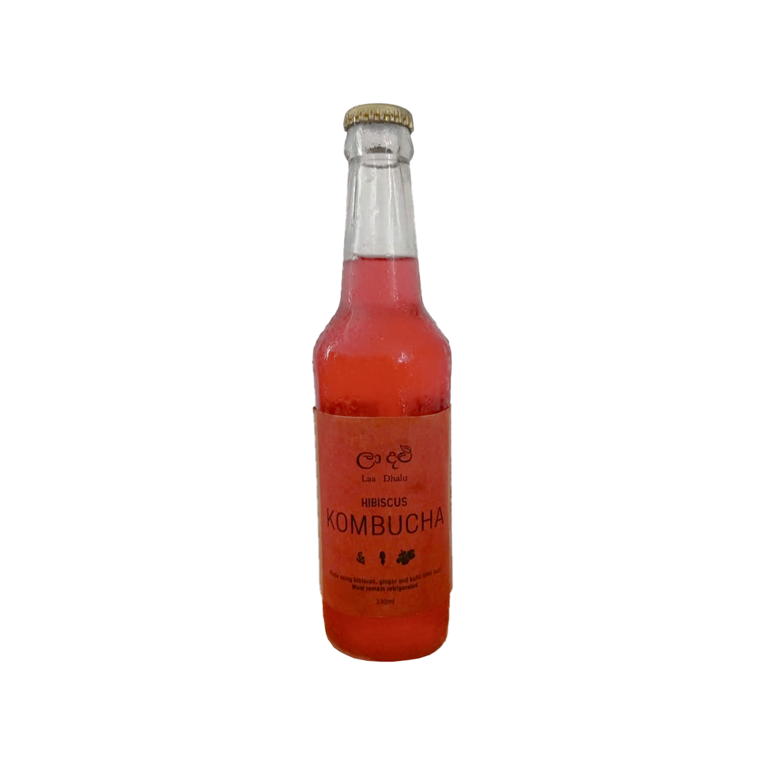 Laa Dhalu -  Hibiscus Kombucha - 330ml