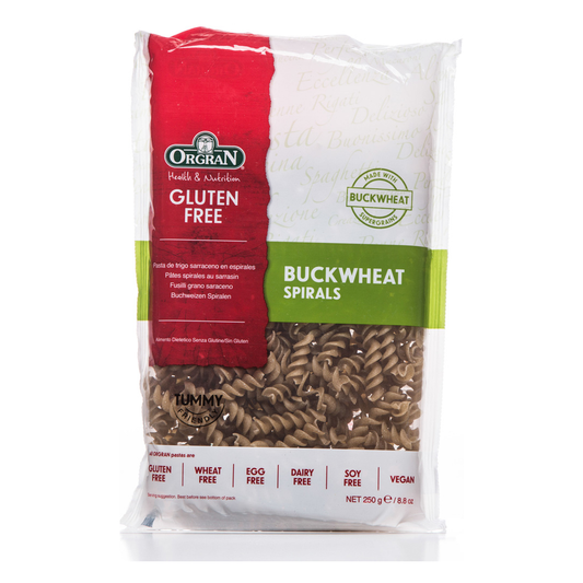 Orgran Gluten Free Spirals Buckwheat - 250g