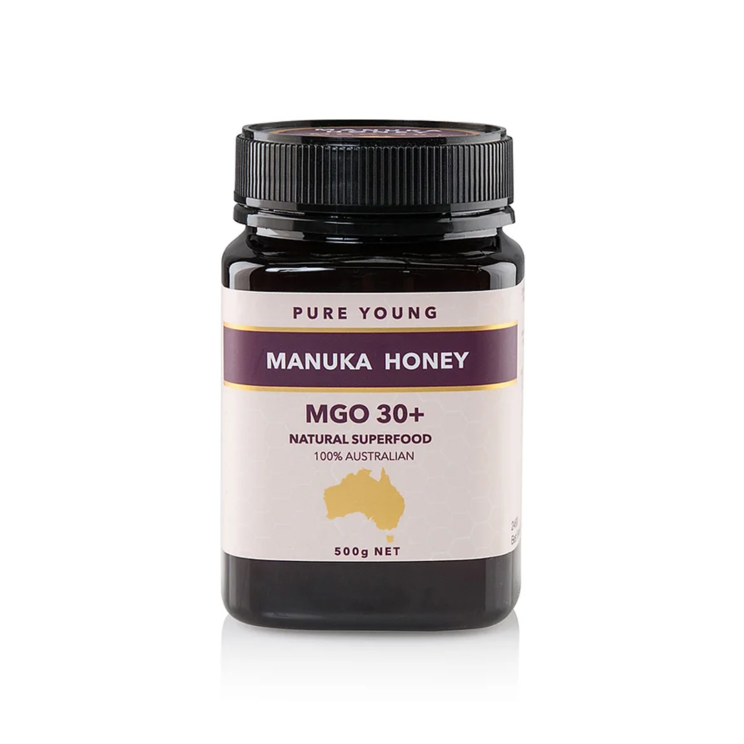 Pure Young Natural Superfoods - Manuka Honey MGO 30+ - 500g