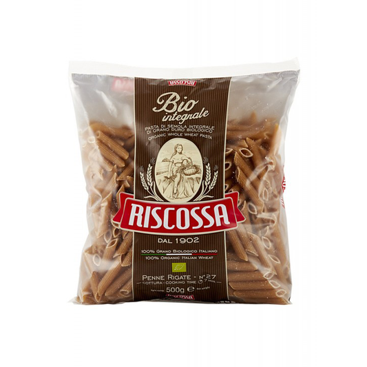Riscossa - Whole Wheat Penne Rigate - 500g